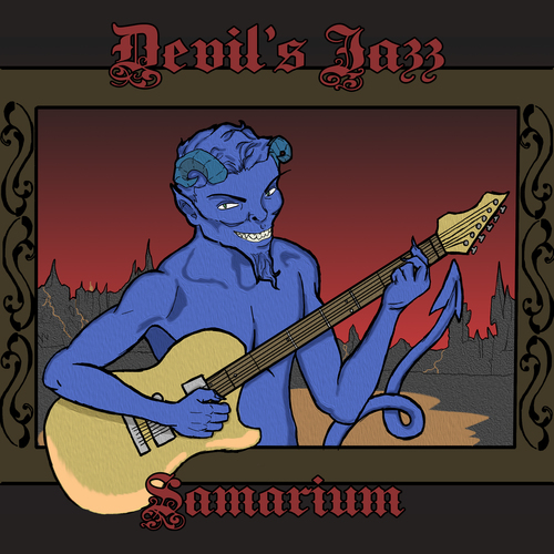 Devil's Jazz Cover Art Blurred Background