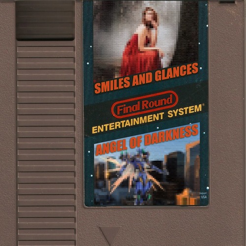 Smiles and Glances / Angel of Darkness Cover Art Blurred Background