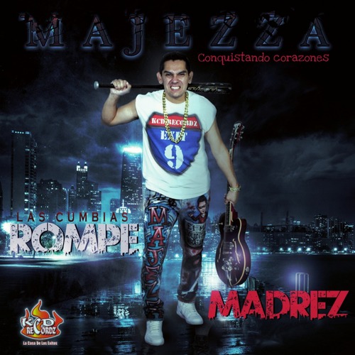 Las Cumbias Rompe Madrez Cover Art Blurred Background