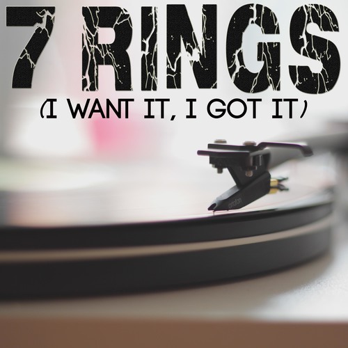 7 Rings (I Want It, I Got It) (Chorus) [Cover] Cover Art Blurred Background