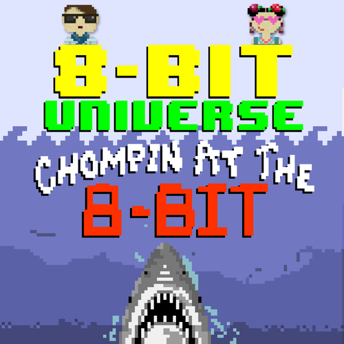 Chompin at the 8 Bit Cover Art Blurred Background