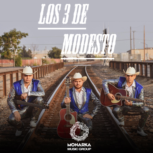 Los Tres de Modesto Cover Art Blurred Background