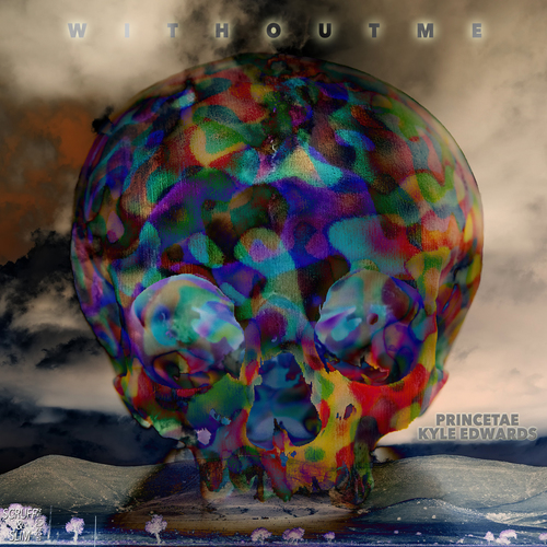 Without Me (Jersey Club) Cover Art Blurred Background