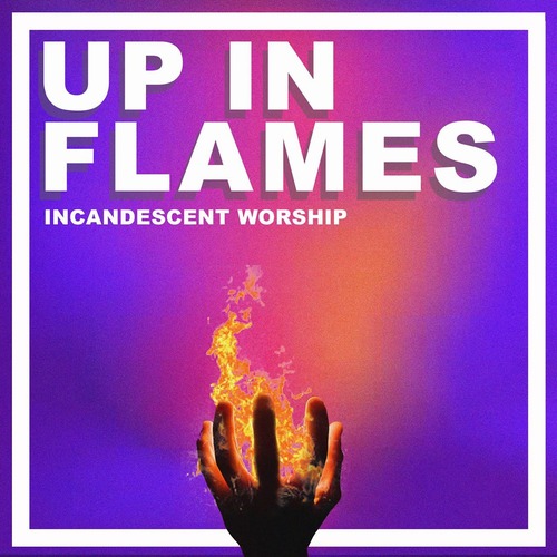 Up in Flames Cover Art Blurred Background