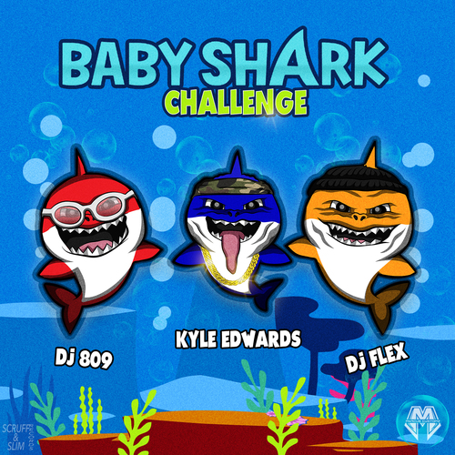 Baby Shark Challenge Cover Art Blurred Background