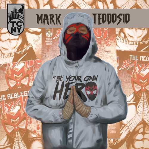 Be Your Own Hero Cover Art Blurred Background