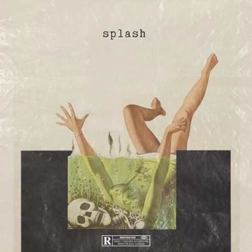 Splash Cover Art Blurred Background