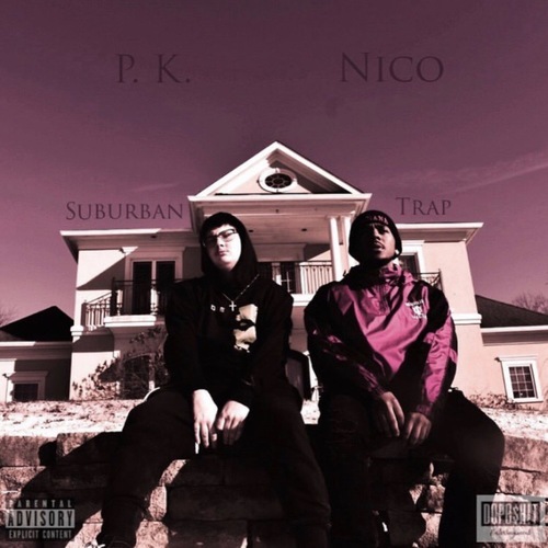 Suburban Trap Cover Art Blurred Background