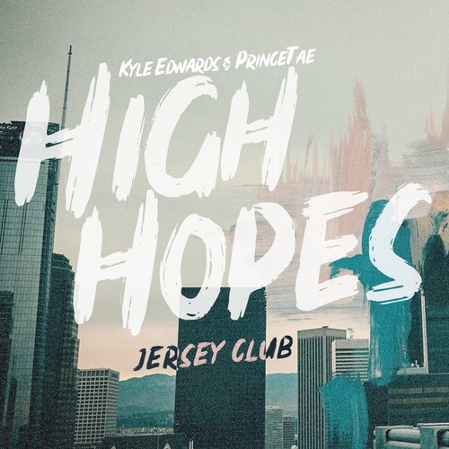High Hopes (Jersey Club) Cover Art Blurred Background