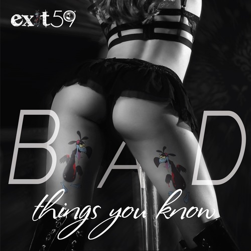 Bad Things You Know Cover Art Blurred Background