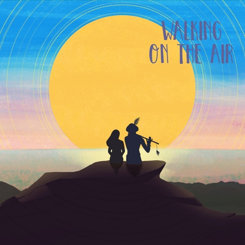 Walking on the Air Cover Art Blurred Background