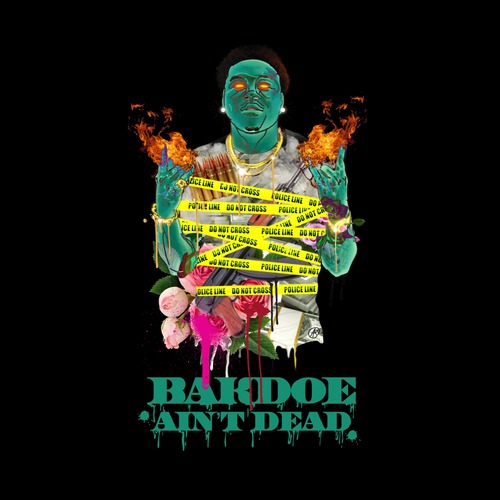 BakDoe Ain't Dead Cover Art Blurred Background
