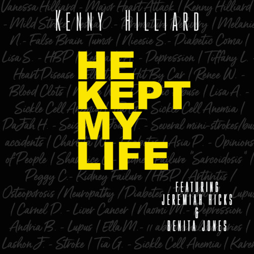He Kept My Life Cover Art Blurred Background