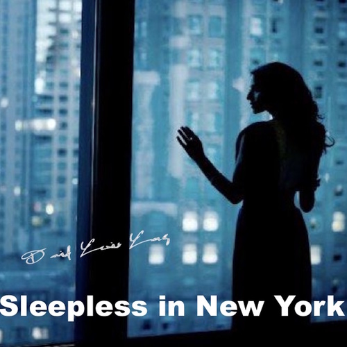 Sleepless in New York Cover Art Blurred Background