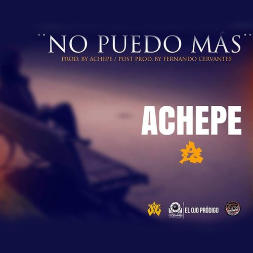 No Puedo Más Cover Art Blurred Background