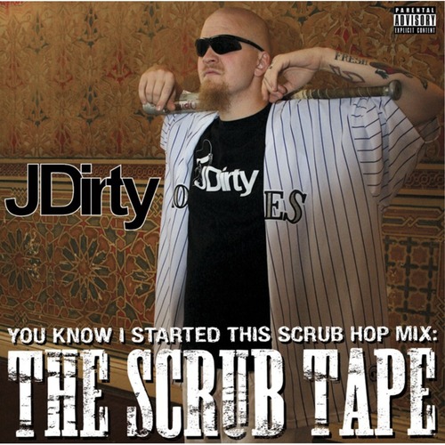 You Know I Started This Scrub Hop Mix: The Scrub Tape Cover Art Blurred Background