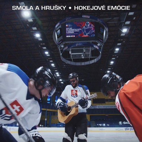 Hokejové Emócie Cover Art Blurred Background