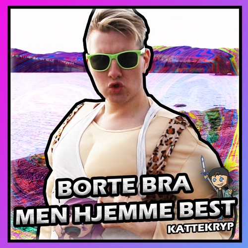 Borte bra men hjemme best Cover Art Blurred Background