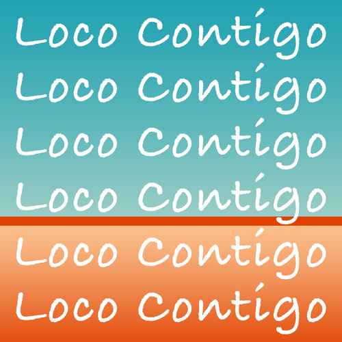 Loco Contigo (Marimba Cover) Cover Art Blurred Background