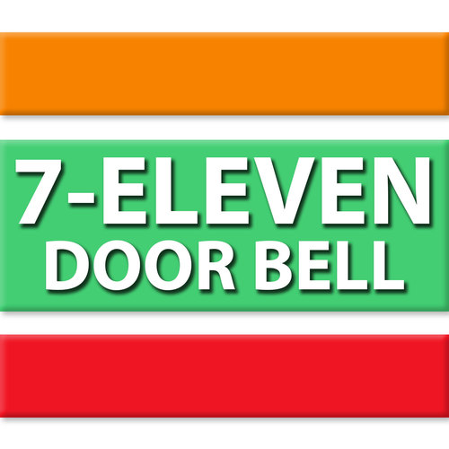 7-Eleven Door Bell Cover Art Blurred Background