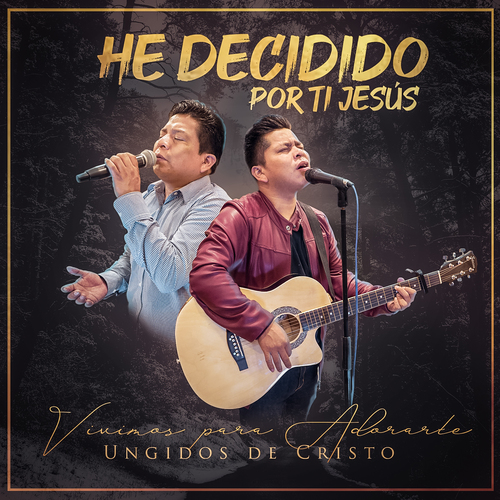 He Decidido por Ti Jesús Cover Art Blurred Background