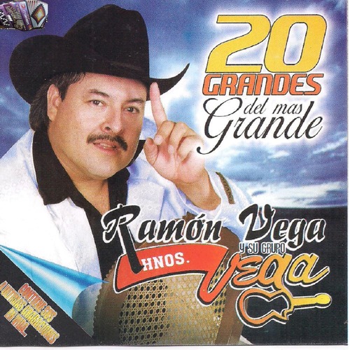 20 Grandes del Mas Grande Cover Art Blurred Background
