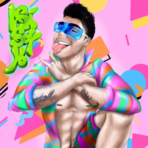 Así Soy Yo Cover Art Blurred Background