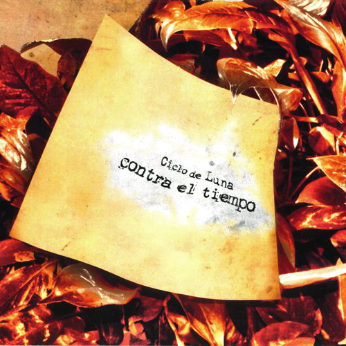 Contra el Tiempo Cover Art Blurred Background