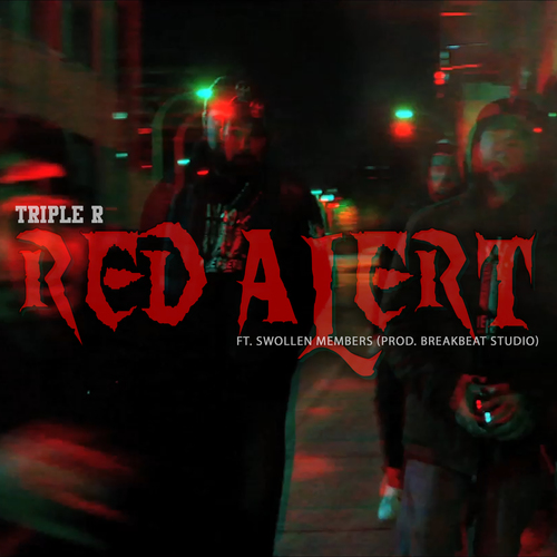 Red Alert Cover Art Blurred Background