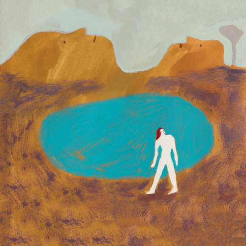 Into the Weeping Sea Cover Art Blurred Background