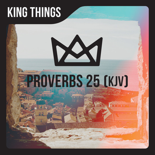 Proverbs 25 (KJV) Cover Art Blurred Background