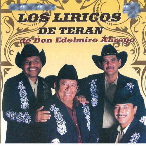 Los Liricos de Terán de Don Edelmiro Abrego Puro Exitos Cover Art Blurred Background