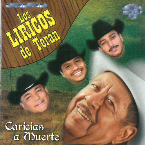 Los Líricos de Terán Caricias a Muerte Cover Art Blurred Background