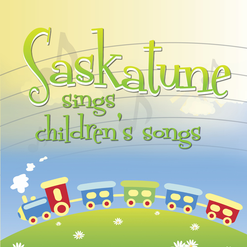 Saskatune Sings Children's Songs Cover Art Blurred Background