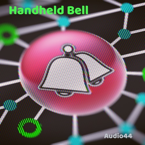 Handheld Bell Ring Cover Art Blurred Background