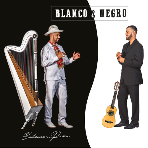 Blanco y Negro Cover Art Blurred Background