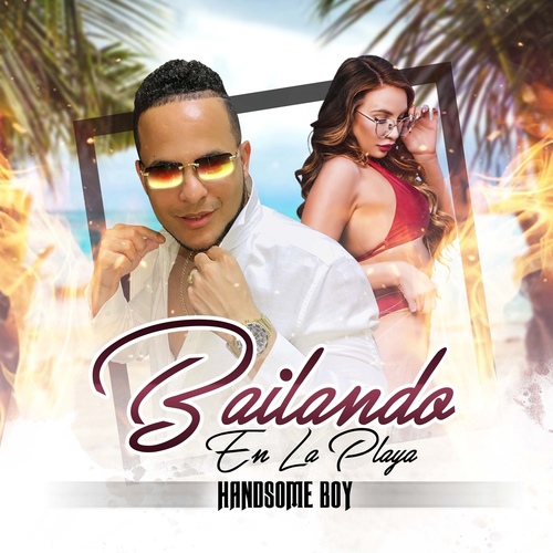 Bailando en la Playa Cover Art Blurred Background