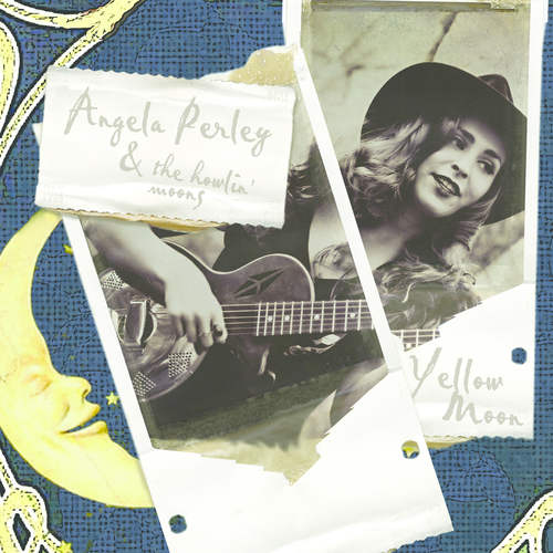 Yellow Moon Cover Art Blurred Background