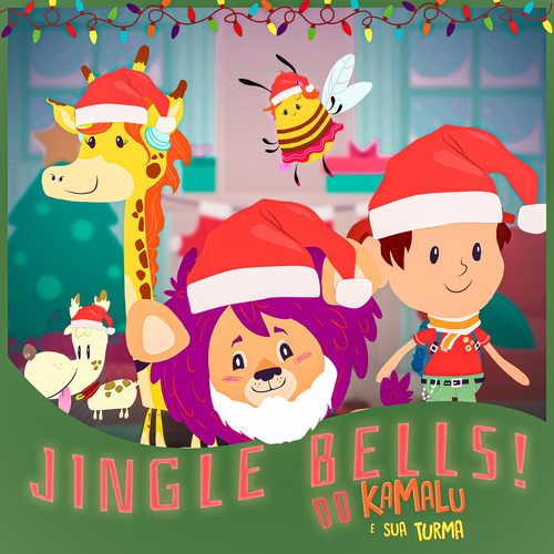 Jingle Bells da Turma do Kamalu Cover Art Blurred Background