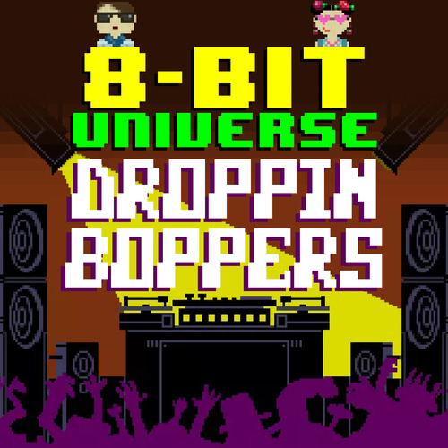 Droppin' Boppers Cover Art Blurred Background