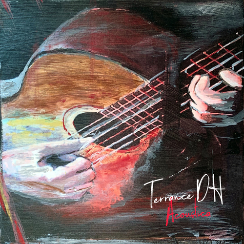 Acoustica Cover Art Blurred Background