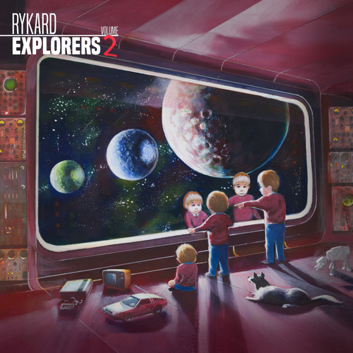 Explorers, Vol. 2 Cover Art Blurred Background