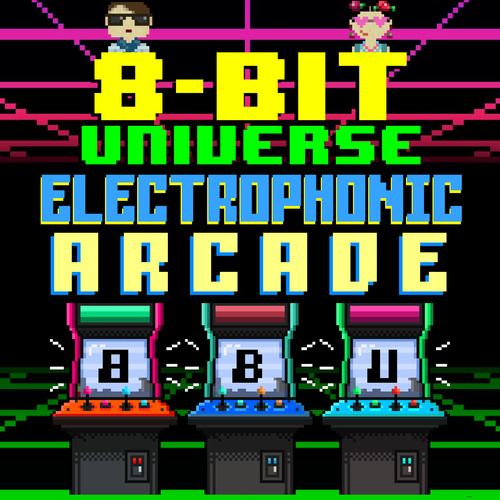 Electrophonic Arcade Cover Art Blurred Background