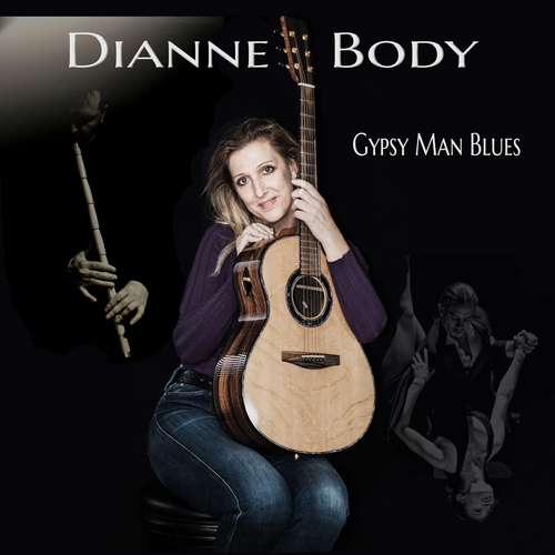 Gypsy Man Blues Cover Art Blurred Background