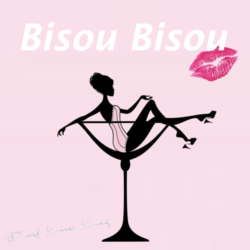Bisou Bisou Cover Art Blurred Background