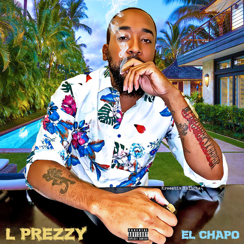 El Chapo Cover Art Blurred Background
