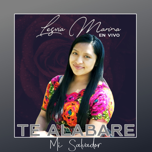 Te Alabaré Mi Salvador (En Vivo) Cover Art Blurred Background