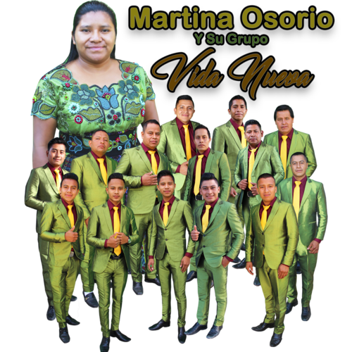 Martina Osorio Tiño y la Agrupación Vida Nueva Cover Art Blurred Background