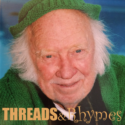 Threads & Rhymes Cover Art Blurred Background
