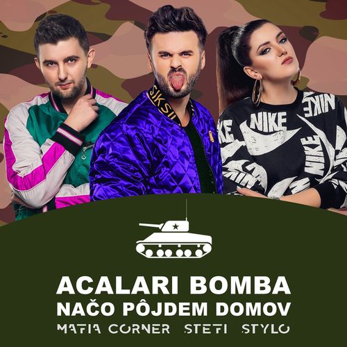 Acalari Bomba (Načo pôjdem domov) Cover Art Blurred Background